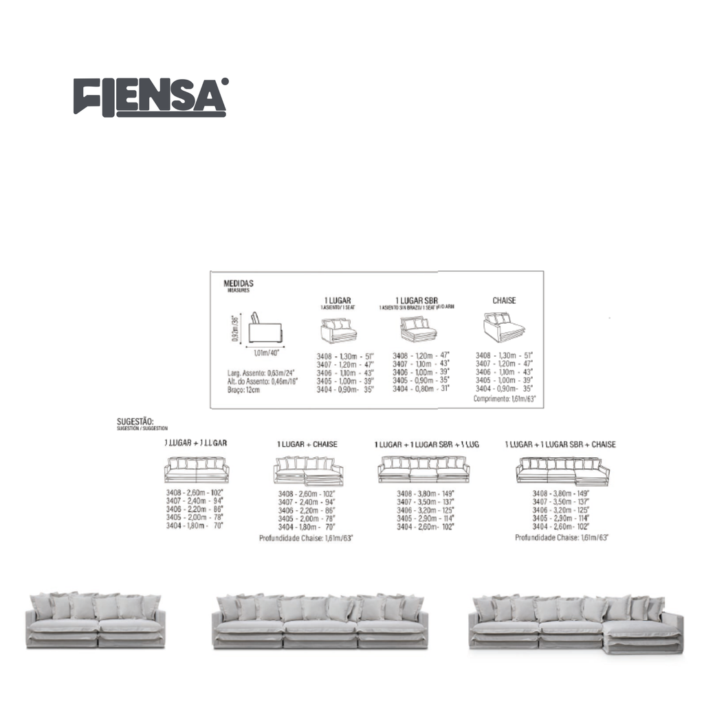 Sofá Elegante para sala de Tv