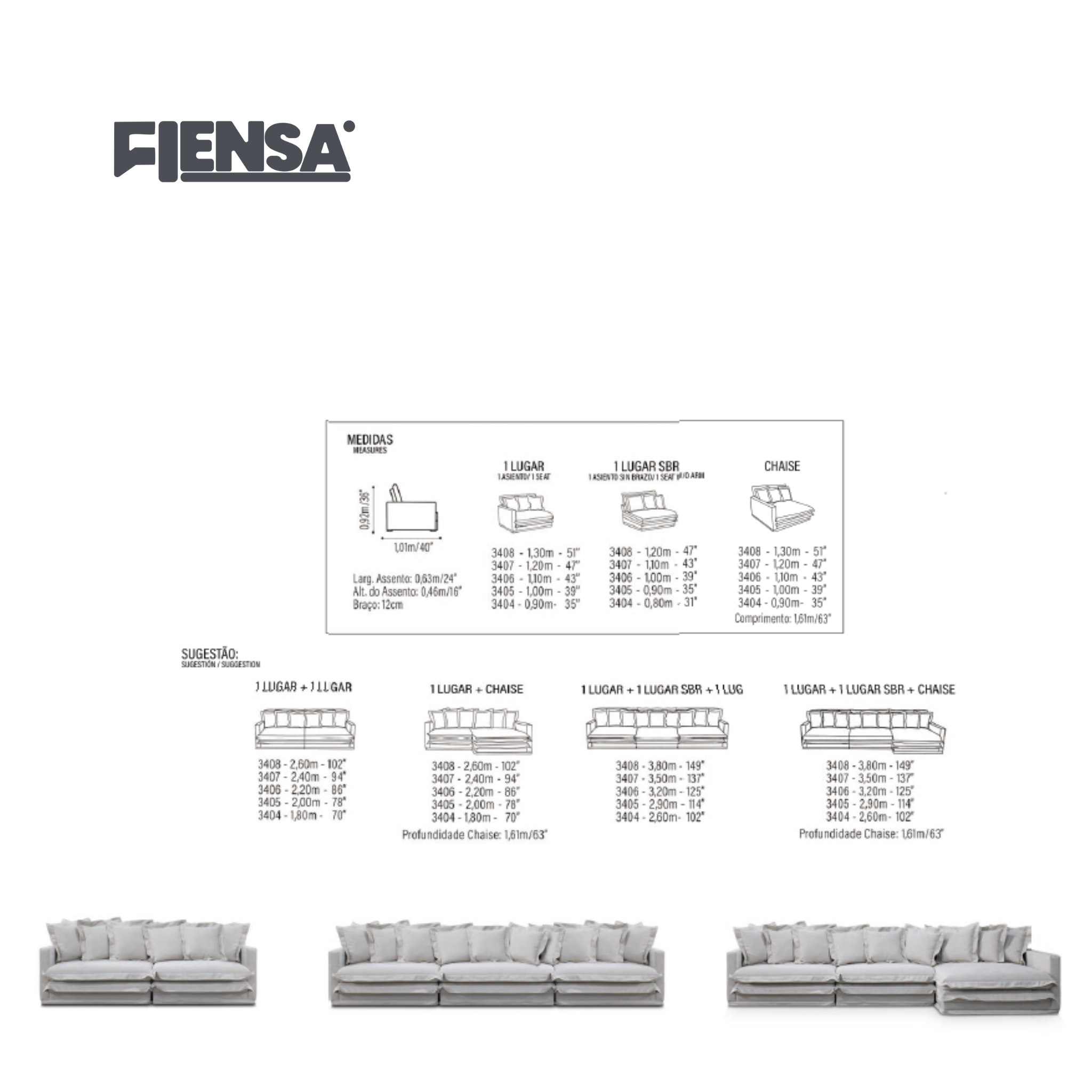 Sofá Elegante para sala de Tv