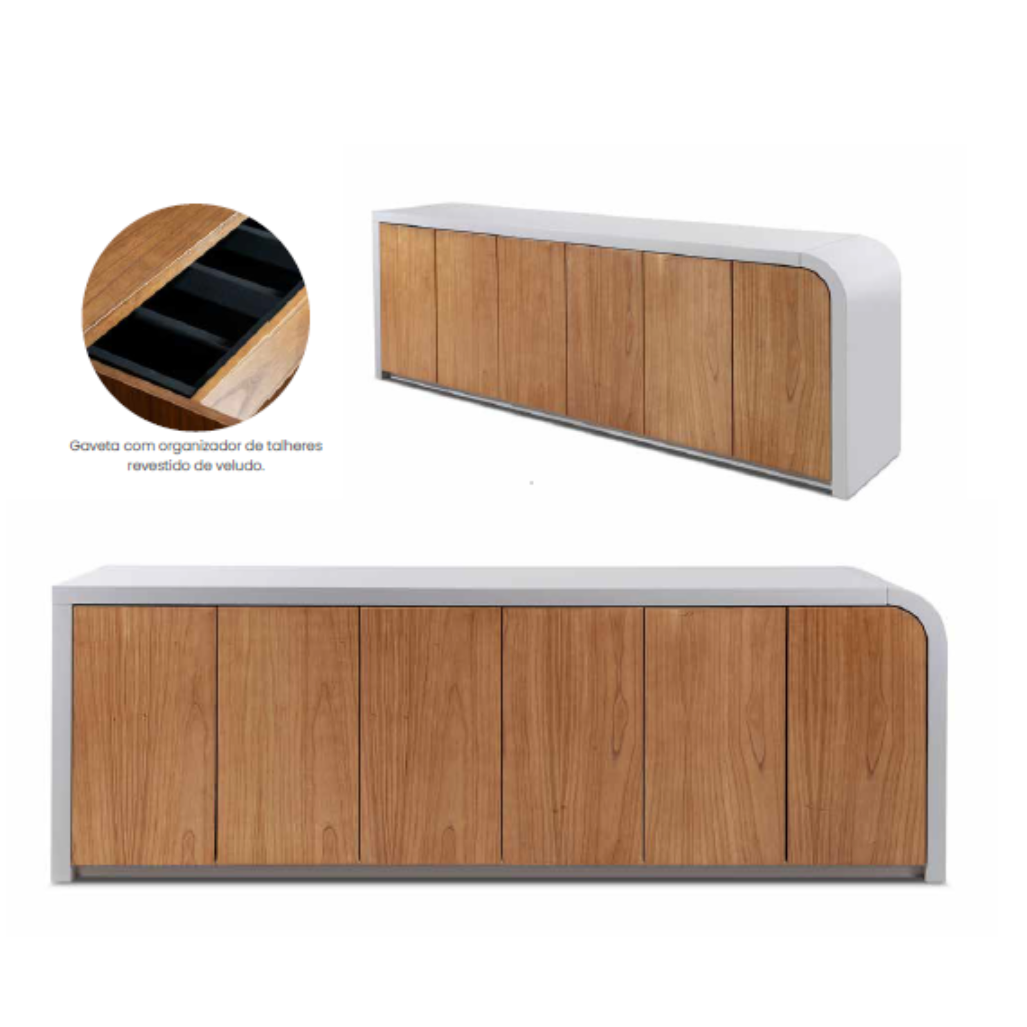 Balcão JACARANDA 2 METROS