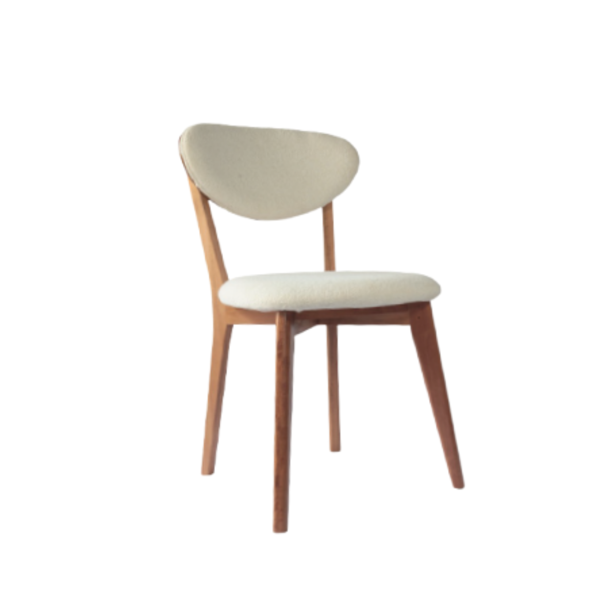 Cadeira Manu 17 Estofada - Cor Cinamomo