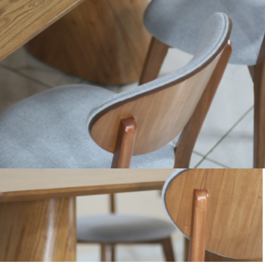 Cadeira Manu 17 Estofada - Cor Cinamomo