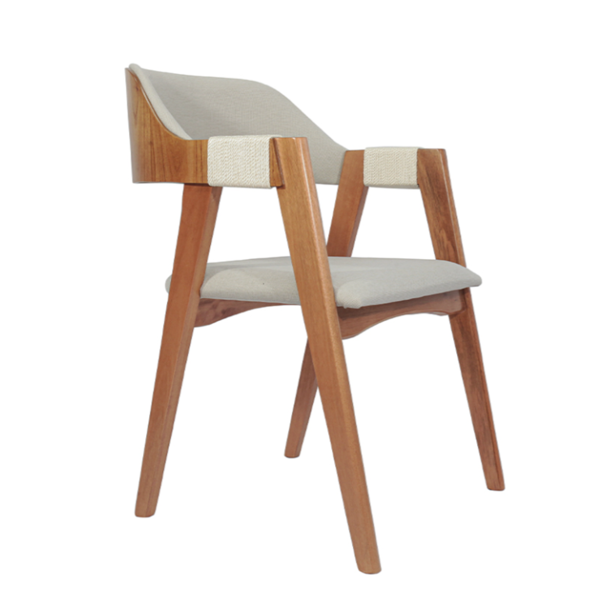 Cadeira Manu 08 - Cor Canela (Cinamomo)