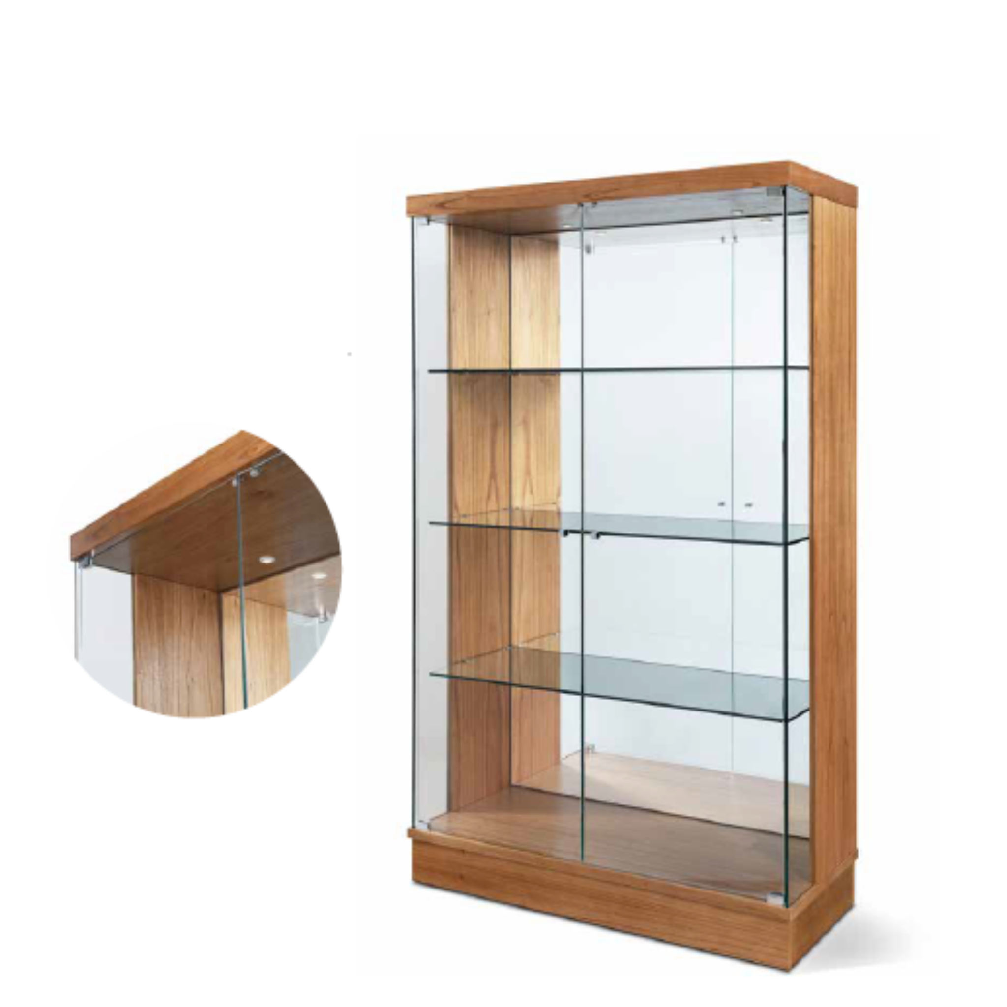 Cristaleira NOVA IORQUE 1,10 METROS X 1,90 METROS DE ALTURA