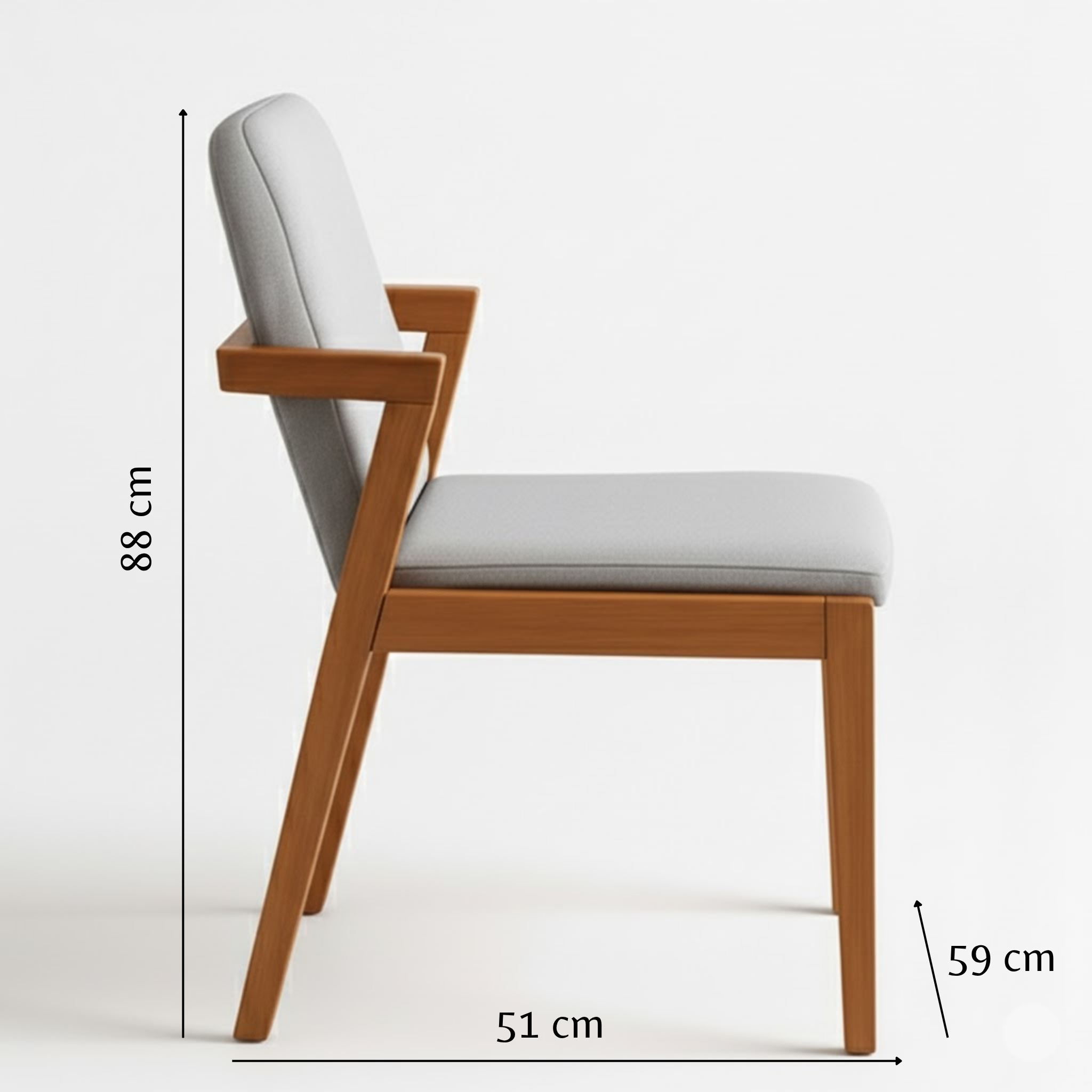 Cadeira Lis estofado