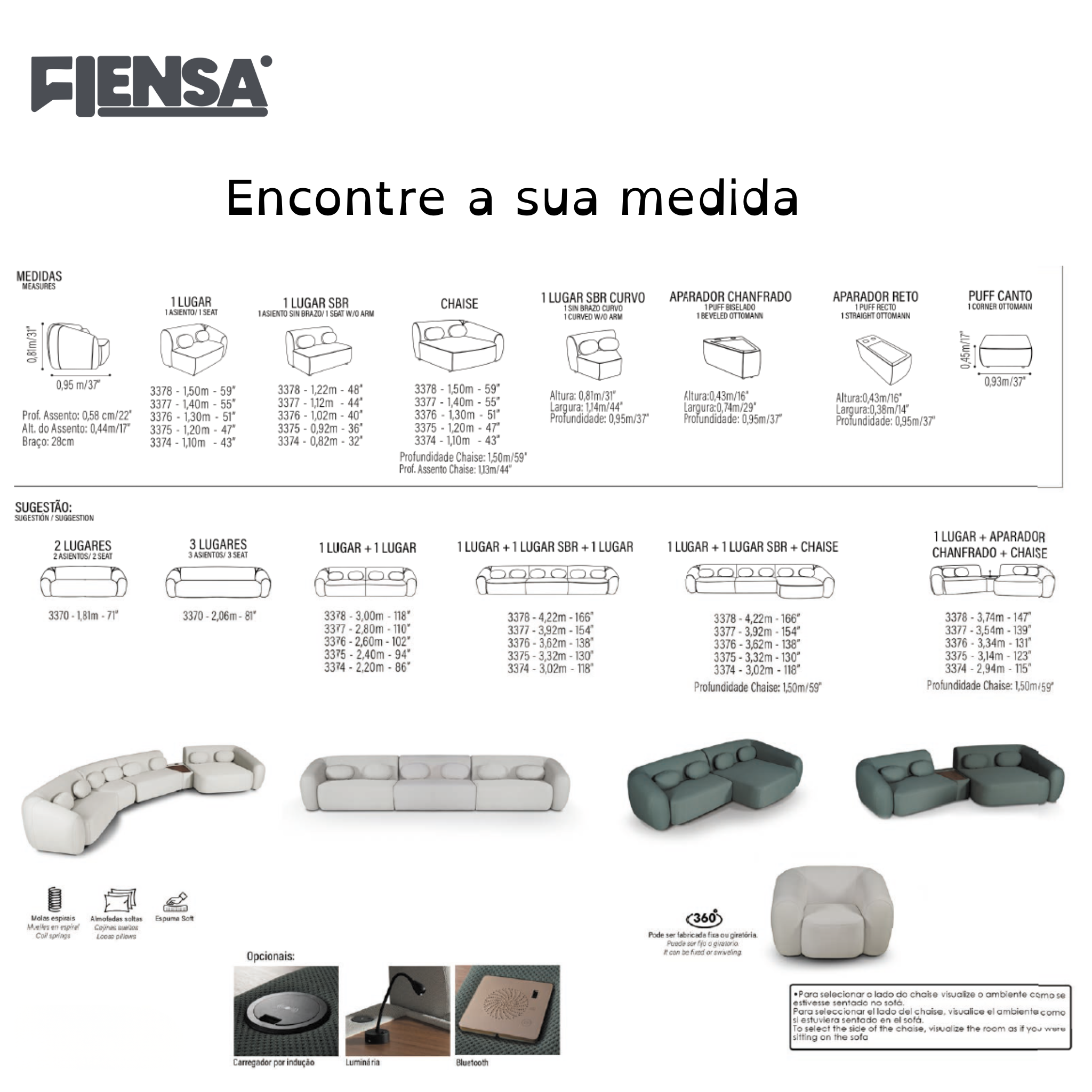 Sofá Chelles com Chaise