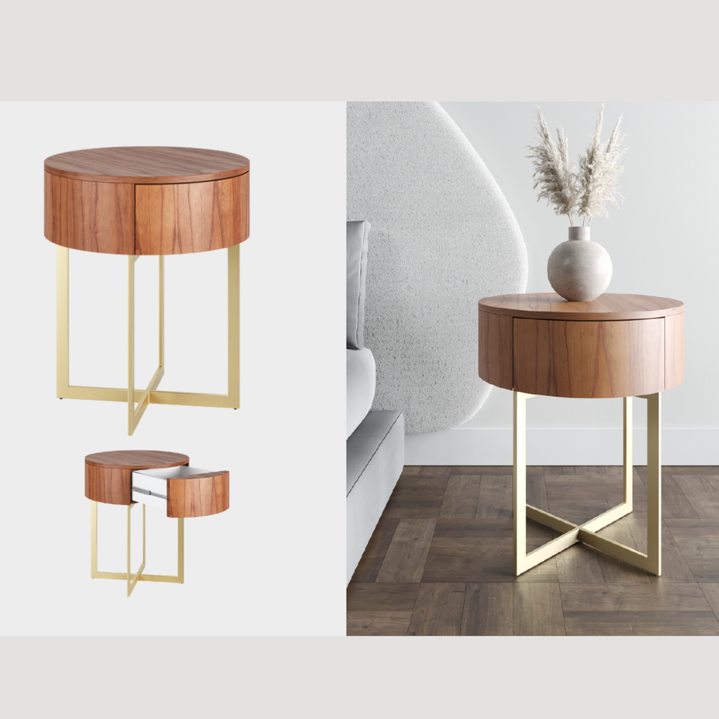 MESA DE CABECEIRA LUNA 0,50 CM