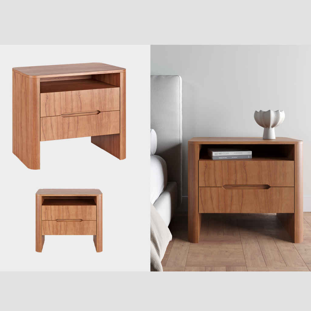 MESA DE CABECEIRA FLOW COM NICHO 0,70 CM