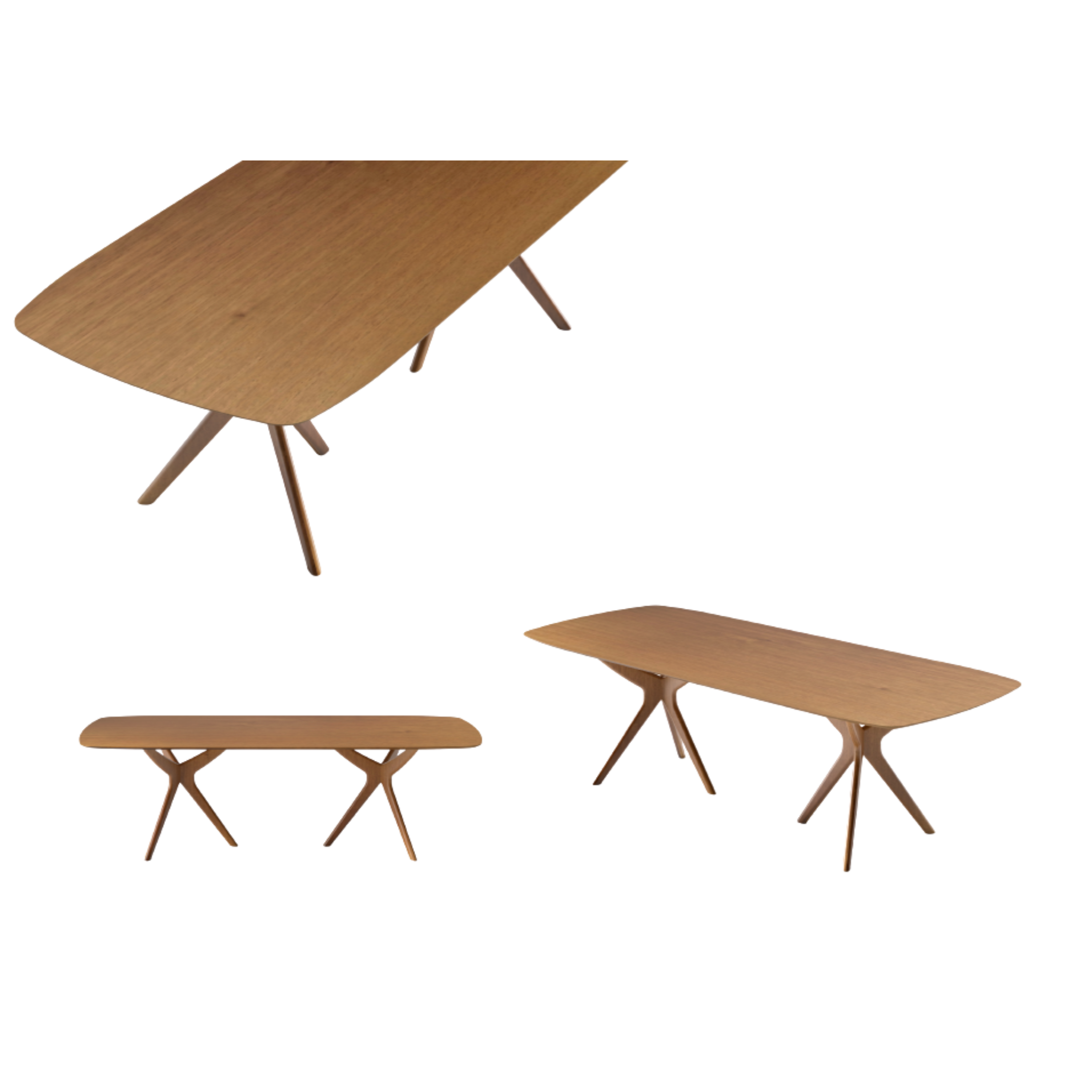 Mesa de jantar BALI | Retangular 1,80MT