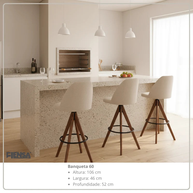 Banqueta 60 – Ambiente Interno