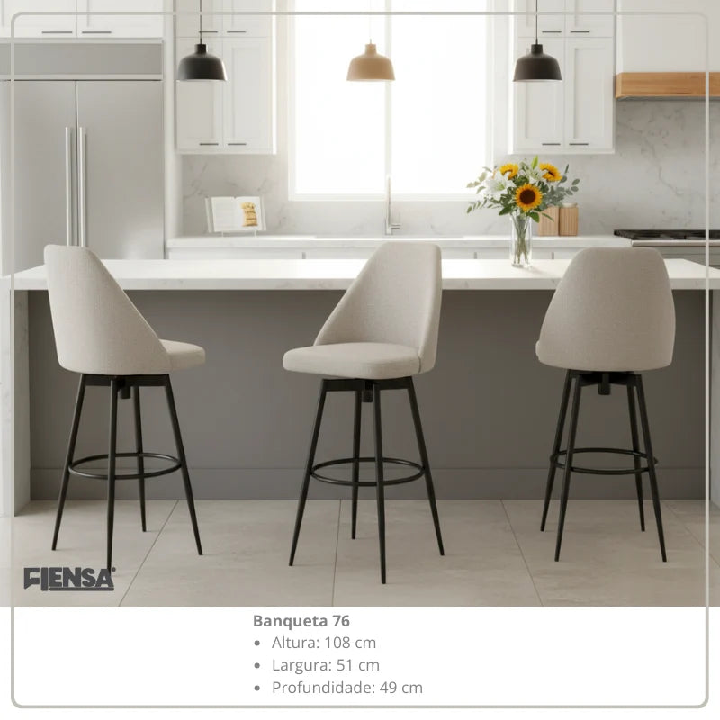 Banqueta 76 – Ambiente Interno