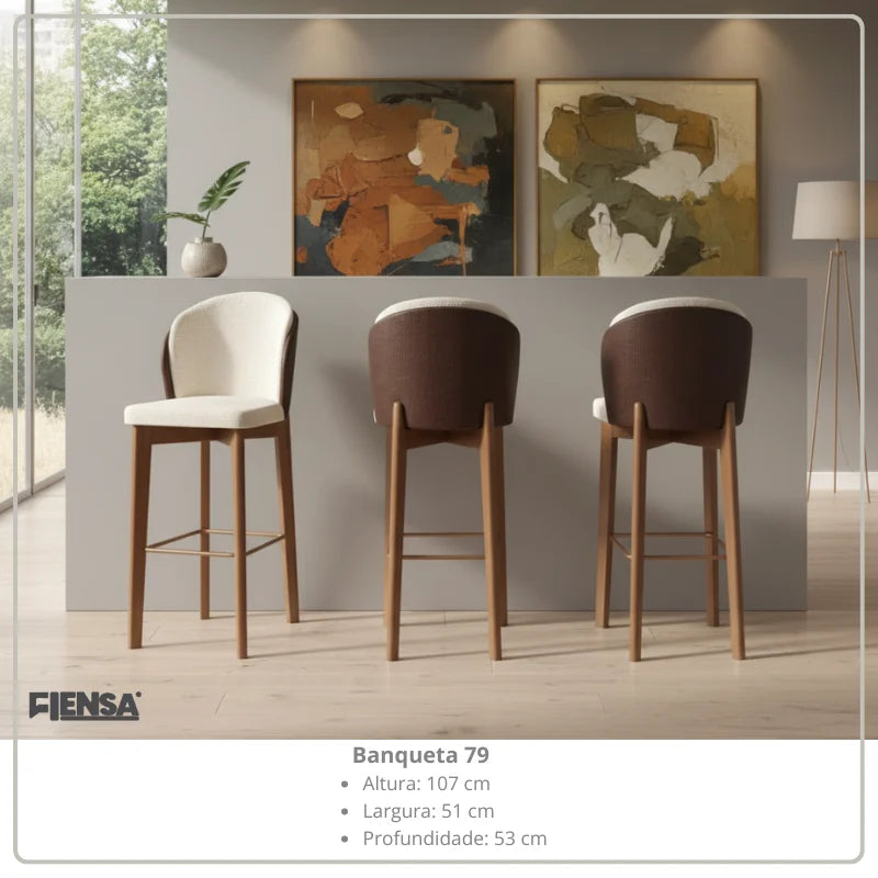 Banqueta 79 – Ambiente Interno