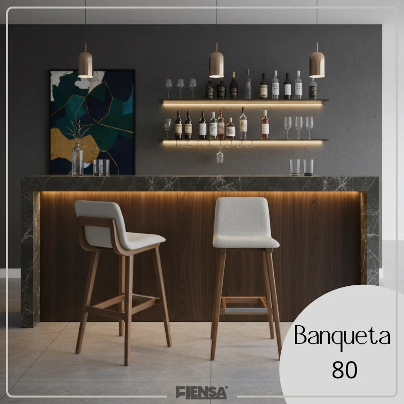 Banqueta 80 – Ambiente Interno
