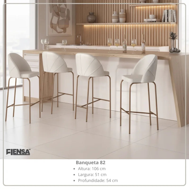 Banqueta 82 – Ambiente Interno