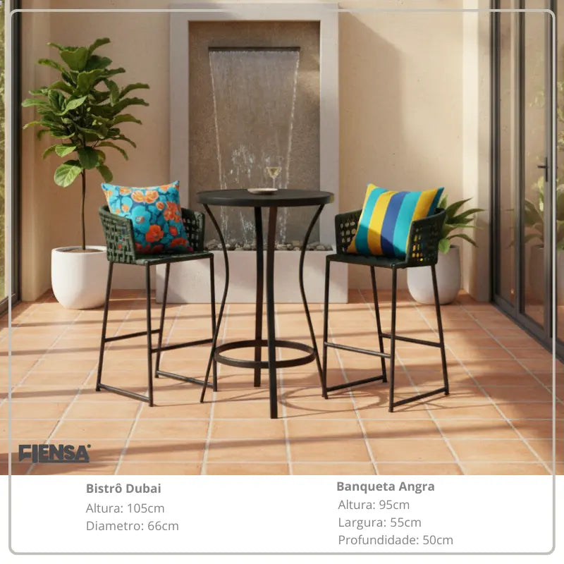 Bistrô Dubai e Banqueta Angra — Área Externa