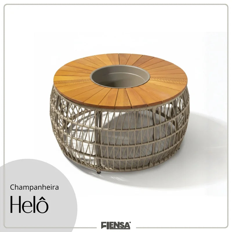 Champanheira Helô — Área Externa