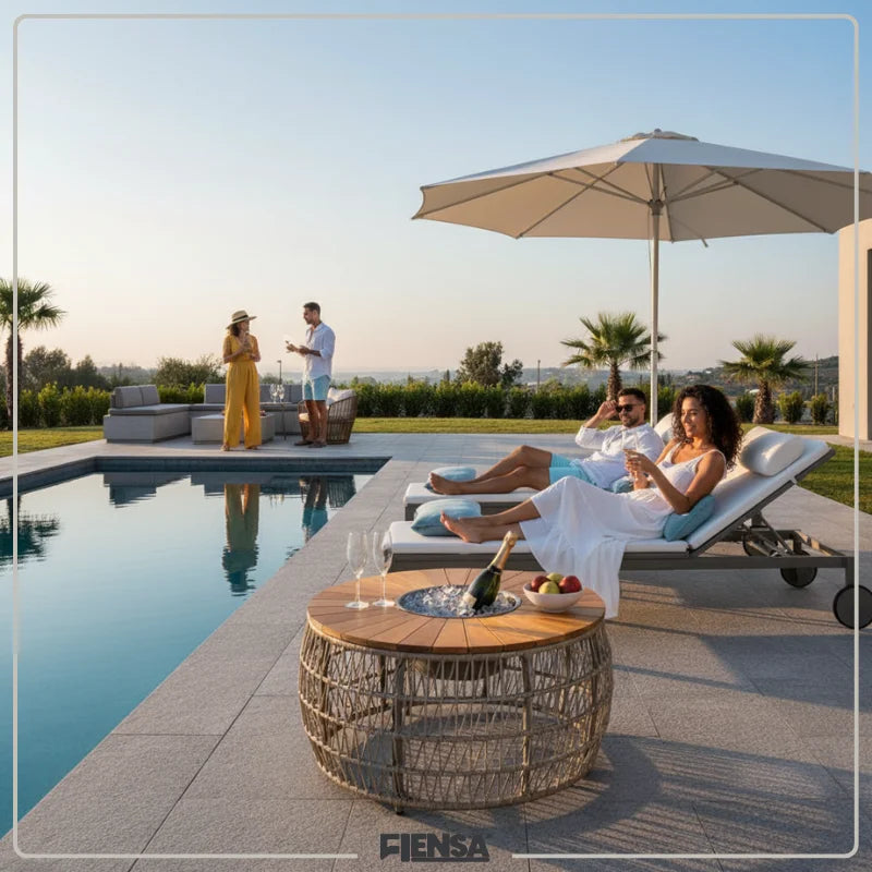 Champanheira Helô — Área Externa