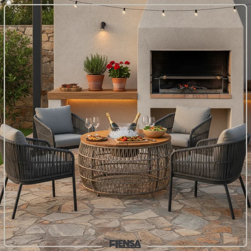 Champanheira Helô — Área Externa