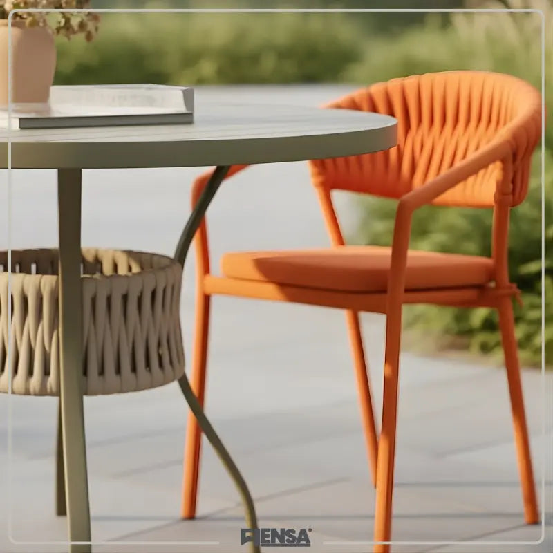 Mesa Dubai e Cadeira Duda — Área Externa