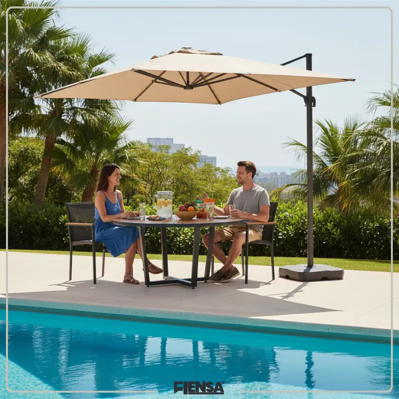 Mesa Lisboa e Cadeira Paola — Área Externa