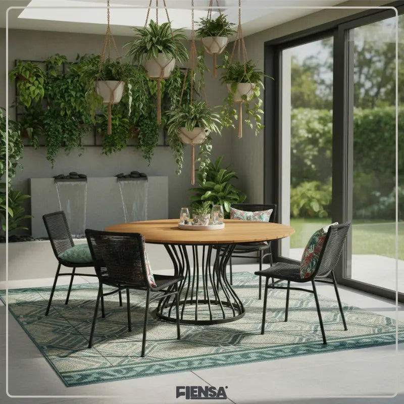 Mesa Marrocos e Cadeira Jade — Área Externa