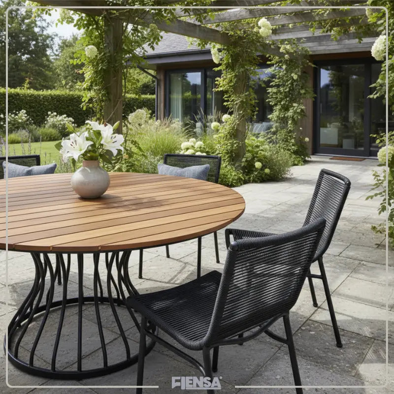 Mesa Marrocos e Cadeira Jade — Área Externa