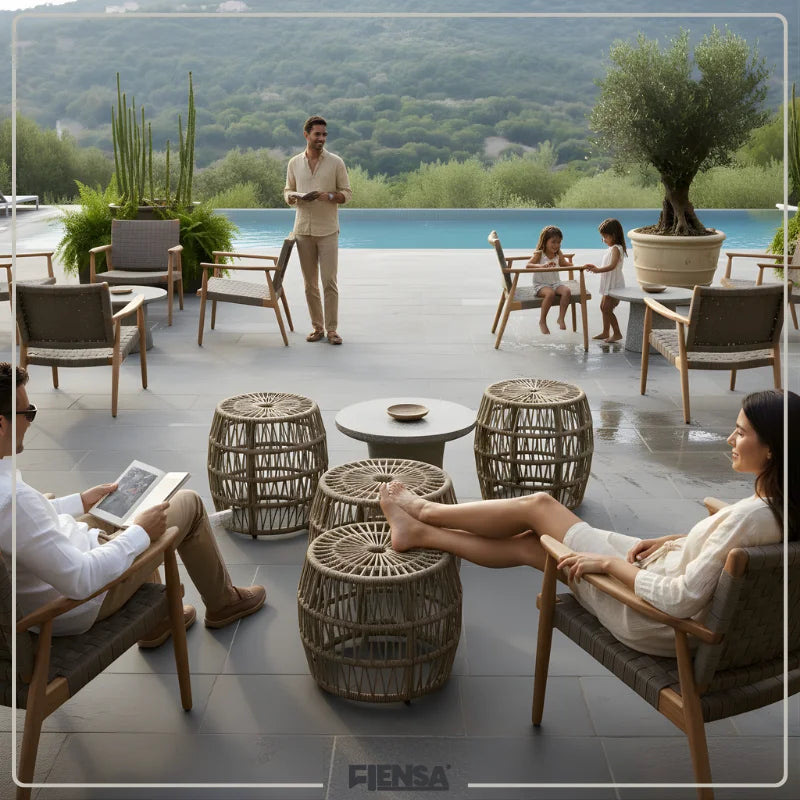 Puff Classic — Área Externa